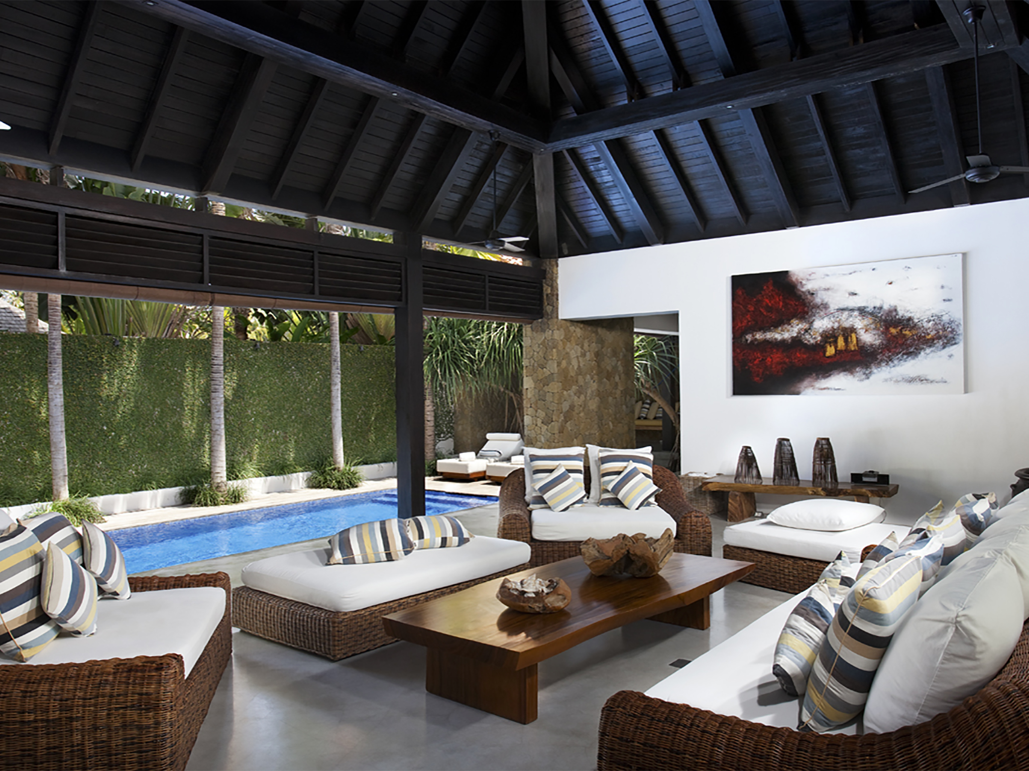 Villa Hana - Living Area - Villa Hana, Canggu, Bali
